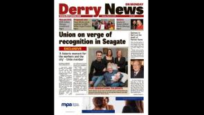 Derry News always  first with the  news 