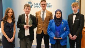 Derry Credit Union - Carer Award winners