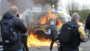 Condemnation following violence against police at Derry dissident march