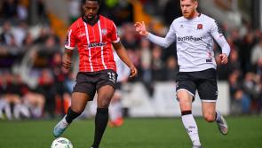 Sadou Diallo relishing massive double header at the Brandywell this weekend