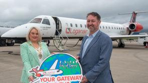 The Sky’s the Limit as new Loganair Heathrow service takes off from Derry