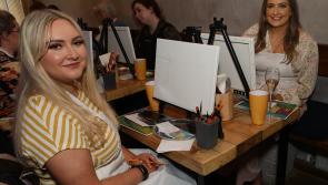 IN PICTURES: Paint and Sip.Art Night in Derry's UMI Restaurant