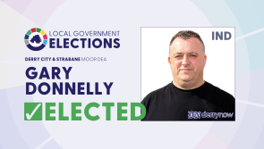 Gary Donnelly topped the poll in the Moor