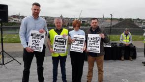 Derry Day of Action against funding cuts
