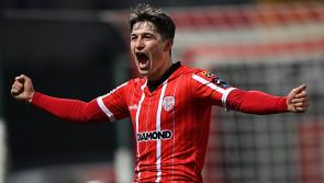 Derry City striker Colm Whelan ruled out for the rest of the season