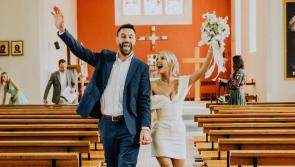 Details of Derry model and Ireland rugby star's intimate wedding revealed