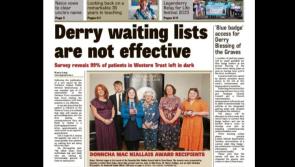 Derry News always  first with the  news 