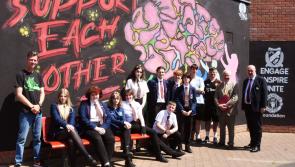 IN PICTURES: Derry students unveil mental health mural 'Support Each Other'