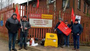 Community urged to support striking Roads Service workers