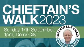 Annual Martin Mc Guinness Chieftain's Walk launched