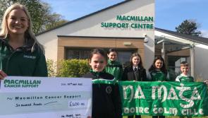 Big-hearted Na Magha Gaels present cheques to chosen charities