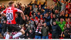 Ruaidhri Higgins calls on fans to help Derry City 'get over the line' tonight