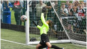 Oxford goalie Lauren Gallagher pulling out all the stops