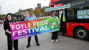 Translink zero emission accessibility bus initiative for Foyle Pride