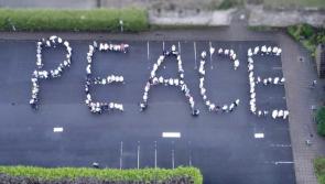 PEACE in Gaza: Dungiven's clear message