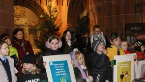 IN PICTURES: Derry marks World's Children's Day with vigil for the Children of Palestine