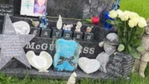 Derry grandmother's anger at theft of items from child's grave