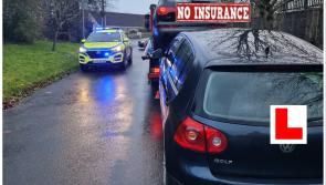 Gardaí seize two uninsured vehicles and uncover an unaccompanied learner driver
