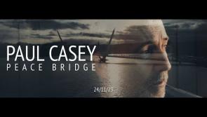 WATCH: Paul Casey 'Peace Bridge' single written by rock icon Chris Rea