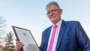 Freedom of city for Jon McCourt