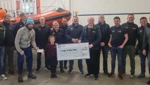 Buncrana pier tragedy survivor Rioghnach-Ann McGrotty makes presentation to lifeboat crew