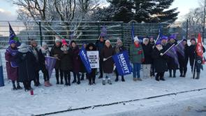 Essential workers' strike brings County Derry to a standstill