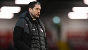 Ruaidhri Higgins thrilled with Pat Hoban debut in defeat at Sligo Rovers