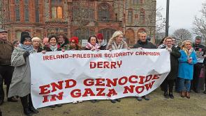 WATCH: Derry Holocaust Memorial Day vigil 'Never Again Means Never Again' 
