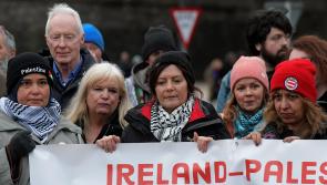 IN PICTURES: Holocaust Memorial Day Vigil for Gaza held in Derry's Peace Garden