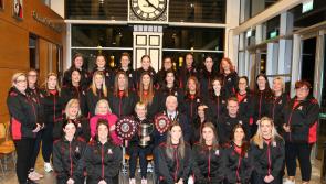 Mayor recognises treble success of Drumsurn GAC Camogie team