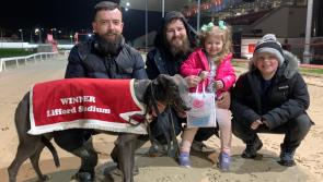 Galliagh Black thrills the crowd with a flying finish