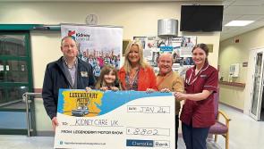 Legenderry Motor Show raises almost £9,000 to support  kidney patients