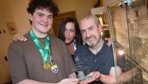 IN PICTURES: Recognition for AJ Mulhern's Irish National Power Lifting Championship achievement