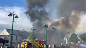 WATCH: Firefighters tackling major blaze in Limavady