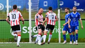 Derry City dominate Waterford with three first half goals at the Brandywell