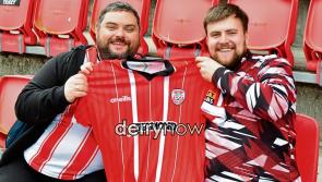 IN PICTURES: Derry City fans watch their team dominate Waterford on Bank Holiday Monday