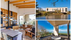 PICTURES: Stunning futuristic house with private beach access hits the market for €3.6m in Dublin