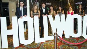 Down Memory Lane: Lights, Camera, Action! Lisneal College Hollywood theme formal (2014)