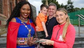 IN PICTURES: City of Derry Spartan Gemma Thompson honoured with reception
