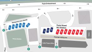 Translink announce new bus operations for Derry amid NI Water works on Foyle Street