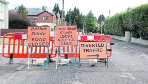 Possible traffic delays in Muff due to road works