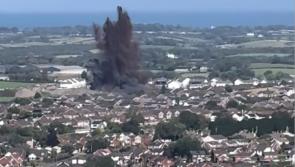 WATCH: Footage of moment 83-year-old German WWII-era bomb explodes in Newtownards