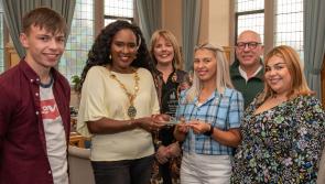 IN PICTURES: Derry mayoral reception for Highland dancer Becky Taggart