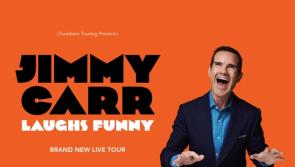 Jimmy Carr laughs funny with Marmite humour in Derry this weekend
