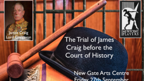 ‘The Trial of James Craig’ to be performed in Derry