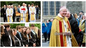 PICTURES:  Relics of St Bernadette of Lourdes arrive in Derry
