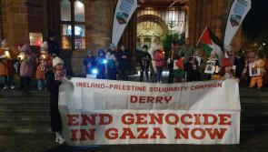 Derry marks World Children's Day in solidarity with the children and young people of Gaza