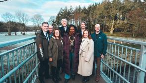Learmount Forest Footstick Bridge officially opened by Minister