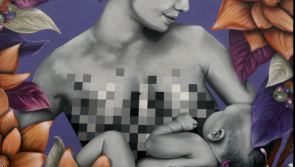 Launch of New Breastfeeding Mural in Derry by North West BAPS and Peaball