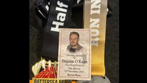 Dungiven runner raises £5,700 for men’s mental health in memory of Eugene